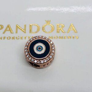 ✨🔥Pandora Canada exclusive Rose Evil Eye Double Sided protection Charm